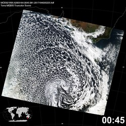 Level 1B Image at: 0045 UTC