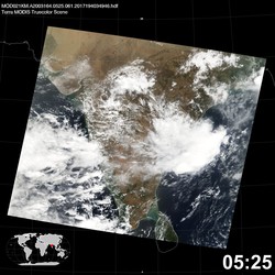 Level 1B Image at: 0525 UTC