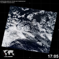 Level 1B Image at: 1705 UTC