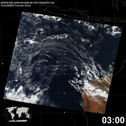 Level 1B Image at: 0300 UTC