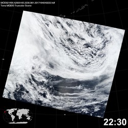 Level 1B Image at: 2230 UTC