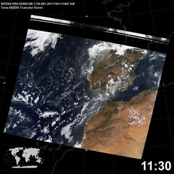 Level 1B Image at: 1130 UTC