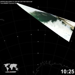 Level 1B Image at: 1025 UTC