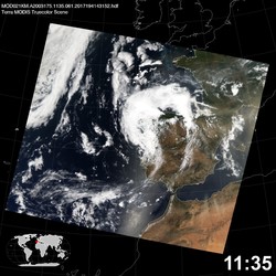 Level 1B Image at: 1135 UTC