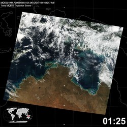 Level 1B Image at: 0125 UTC