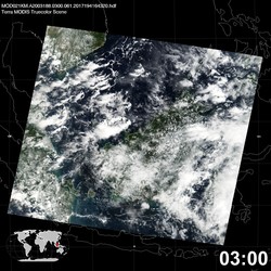 Level 1B Image at: 0300 UTC