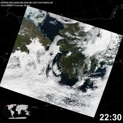 Level 1B Image at: 2230 UTC