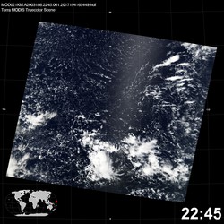 Level 1B Image at: 2245 UTC