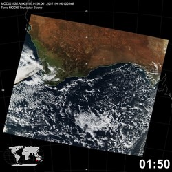 Level 1B Image at: 0150 UTC