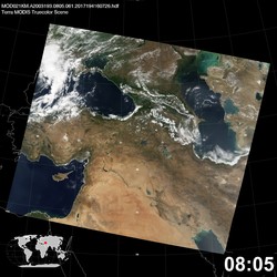 Level 1B Image at: 0805 UTC