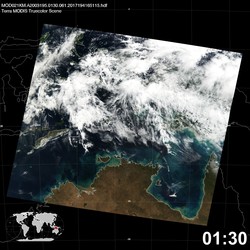 Level 1B Image at: 0130 UTC