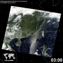 Level 1B Image at: 0300 UTC