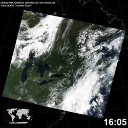 Level 1B Image at: 1605 UTC