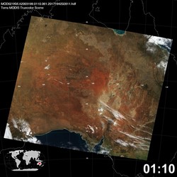 Level 1B Image at: 0110 UTC