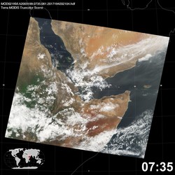 Level 1B Image at: 0735 UTC