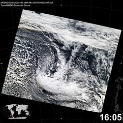 Level 1B Image at: 1605 UTC