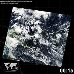 Level 1B Image at: 0015 UTC