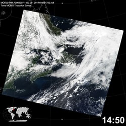 Level 1B Image at: 1450 UTC