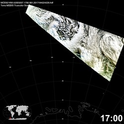 Level 1B Image at: 1700 UTC