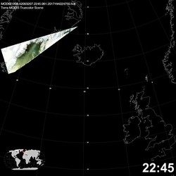 Level 1B Image at: 2245 UTC