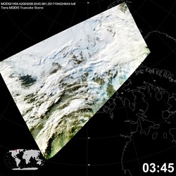 Level 1B Image at: 0345 UTC