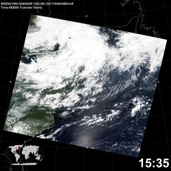 Level 1B Image at: 1535 UTC