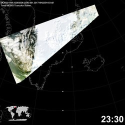 Level 1B Image at: 2330 UTC