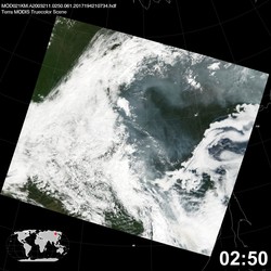 Level 1B Image at: 0250 UTC