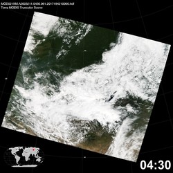 Level 1B Image at: 0430 UTC