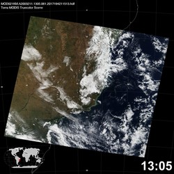 Level 1B Image at: 1305 UTC