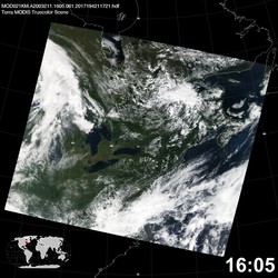 Level 1B Image at: 1605 UTC