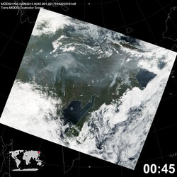 Level 1B Image at: 0045 UTC