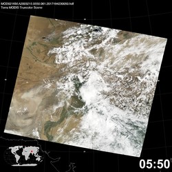 Level 1B Image at: 0550 UTC