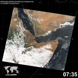 Level 1B Image at: 0735 UTC