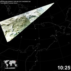 Level 1B Image at: 1025 UTC