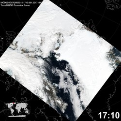 Level 1B Image at: 1710 UTC