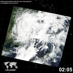 Level 1B Image at: 0205 UTC