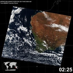 Level 1B Image at: 0225 UTC