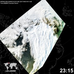 Level 1B Image at: 2315 UTC