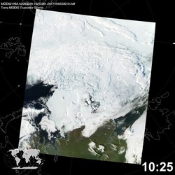 Level 1B Image at: 1025 UTC