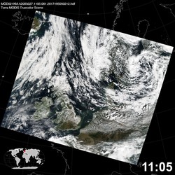 Level 1B Image at: 1105 UTC