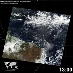 Level 1B Image at: 1300 UTC