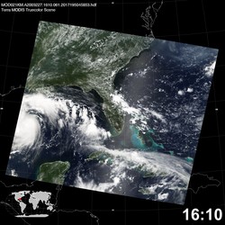 Level 1B Image at: 1610 UTC