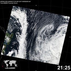 Level 1B Image at: 2125 UTC