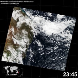 Level 1B Image at: 2345 UTC