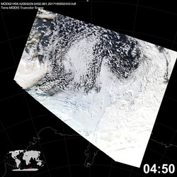 Level 1B Image at: 0450 UTC