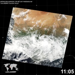 Level 1B Image at: 1105 UTC