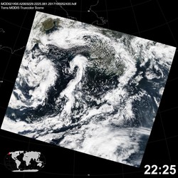 Level 1B Image at: 2225 UTC