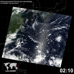 Level 1B Image at: 0210 UTC