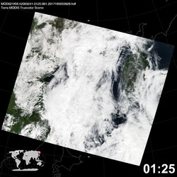 Level 1B Image at: 0125 UTC